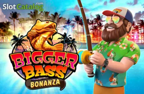Bigger Bass Bonanza, wędkarz i ryby
